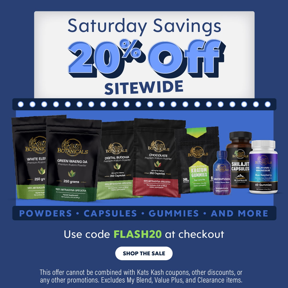 Saturday Savings - Kats Botanicals