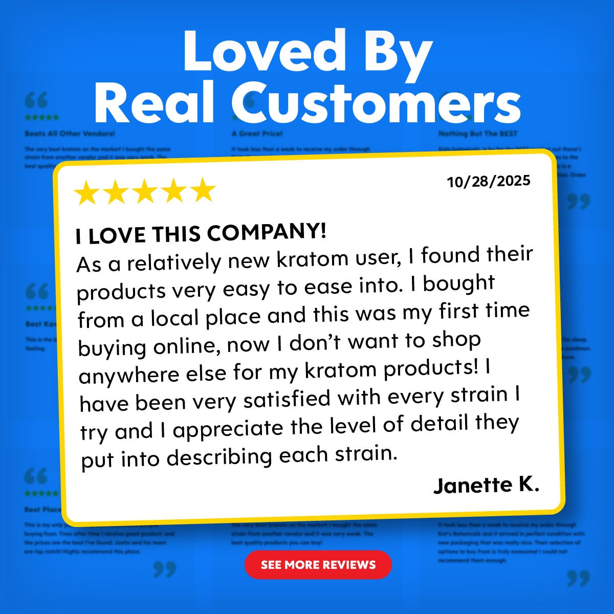 Kats Botanicals - 5 Star Ratings