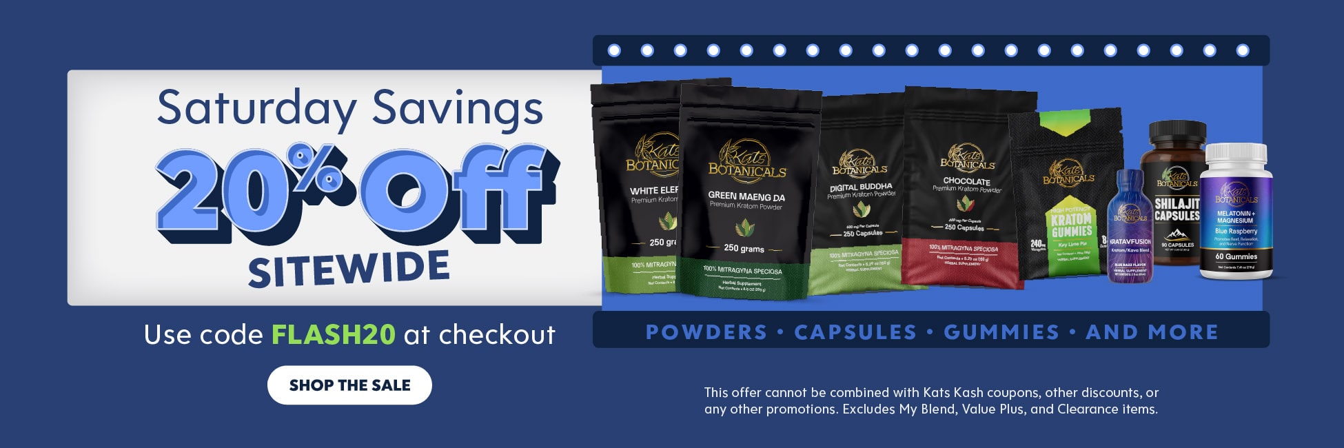 Saturday Savings - Kats Botanicals