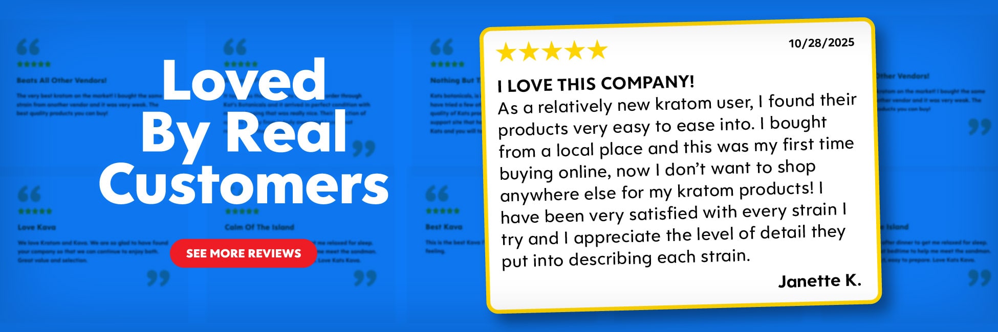 Kats Botanicals - 5 Star Ratings