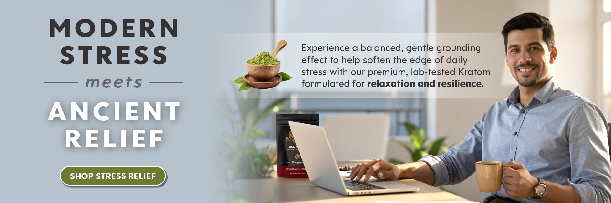 Stress Relief - Kratom by Kats Botanicals