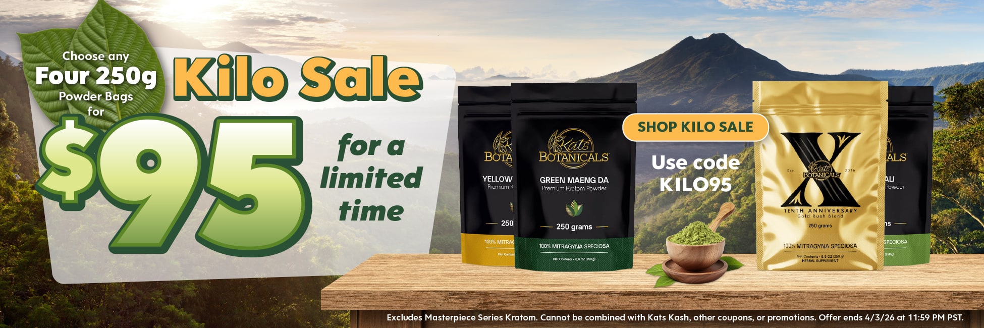 250g Kilo Sale Slider