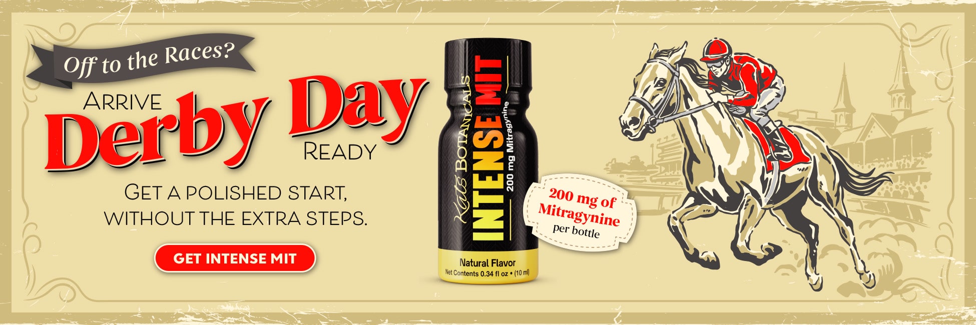 Intense MIT Kratom Shot - Kats Botanicals