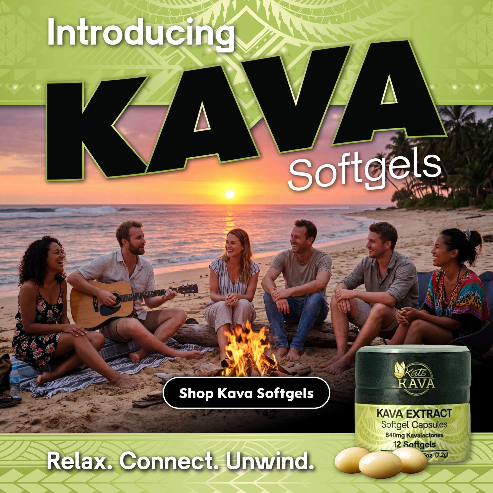 Introducing Kava Softgels - Kats Botanicals