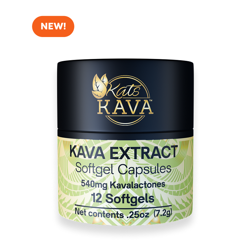 Kats Kava Extract Softgels