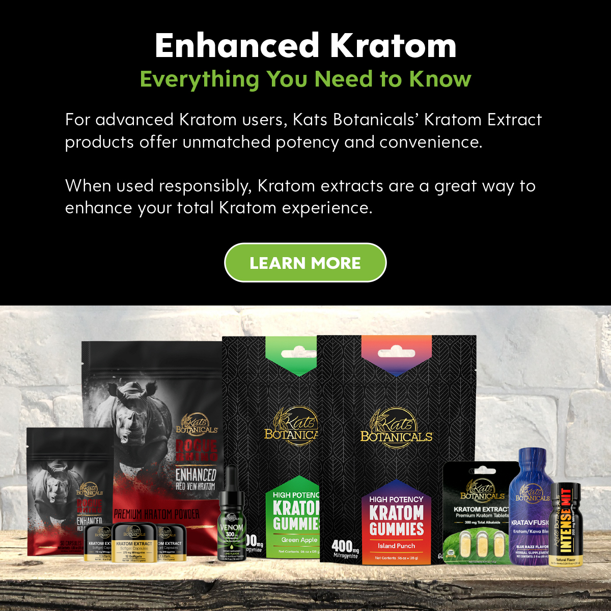 Enhanced Kratom - Everything you need to know