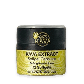 Kava Extract Softgel Capsules