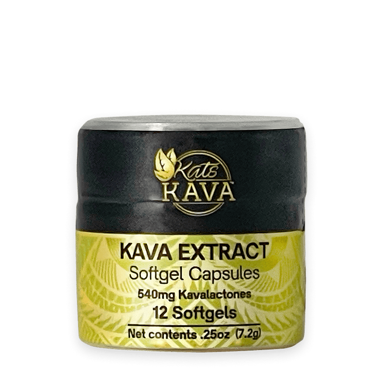 Kava Extract Softgel Capsules