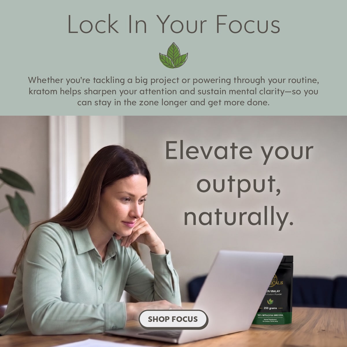 Focus Kratom - Kats Botanicals