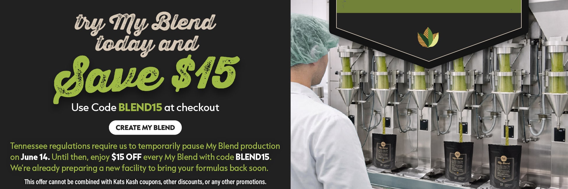 Kats Botanicals - My Blend $15 Off