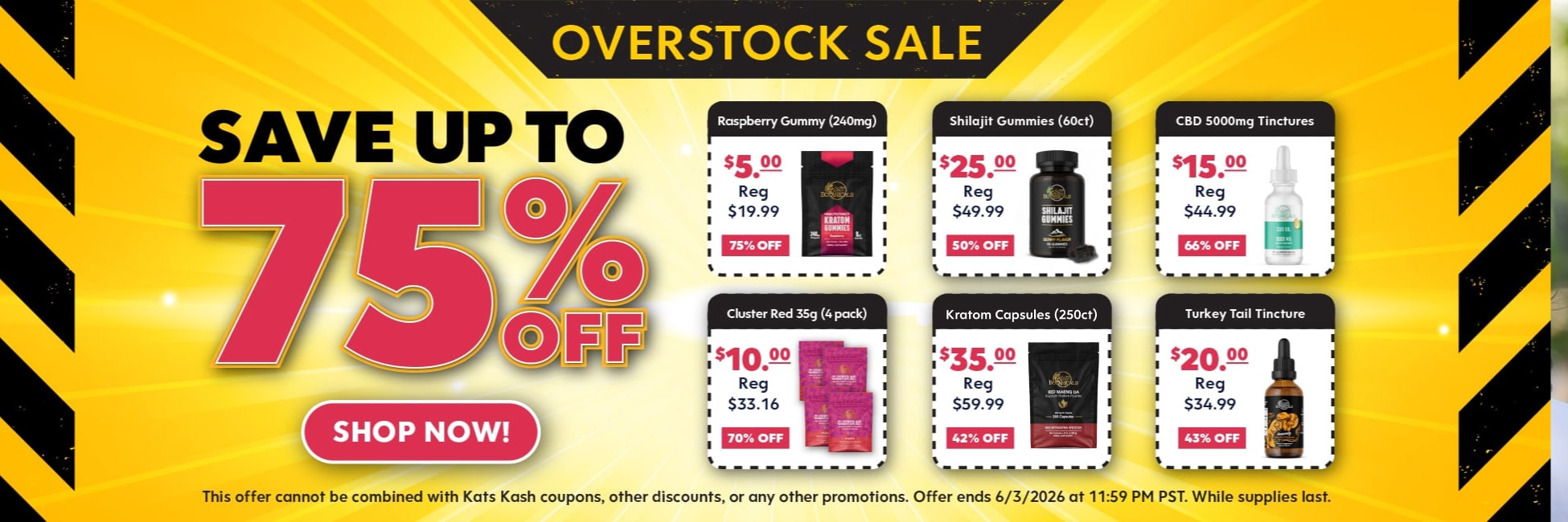 Kats Botanicals - Overstock Sale!