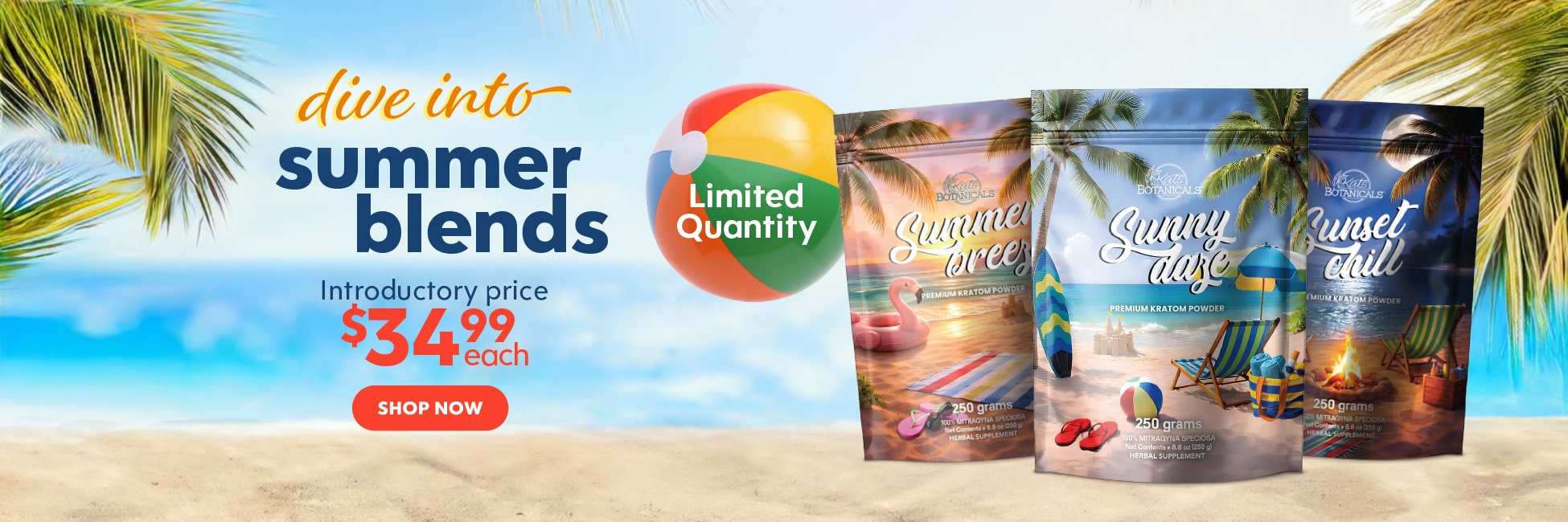 Summer Blend Kratom - Kats Botanicals