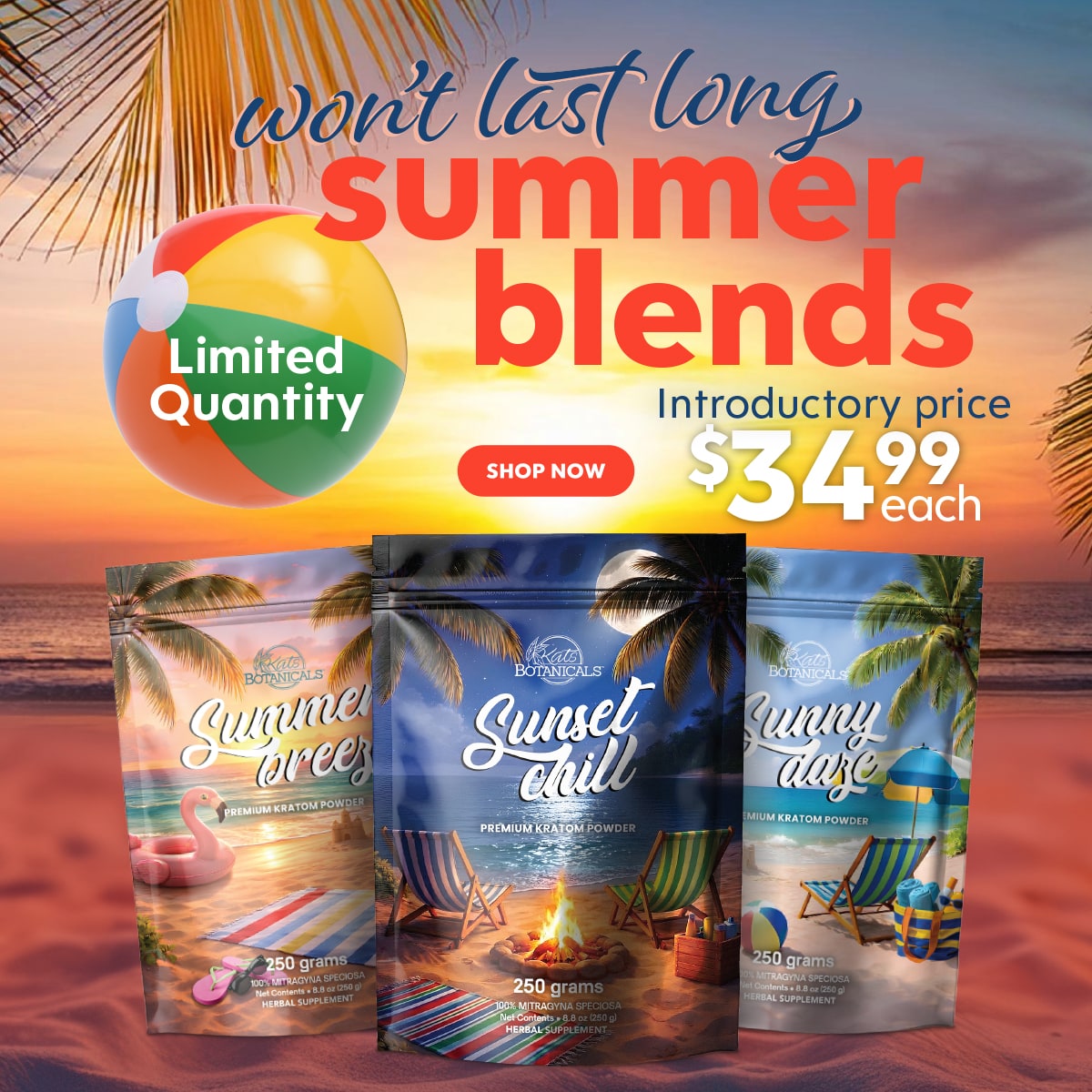 Summer Blends - Kats Botanicals