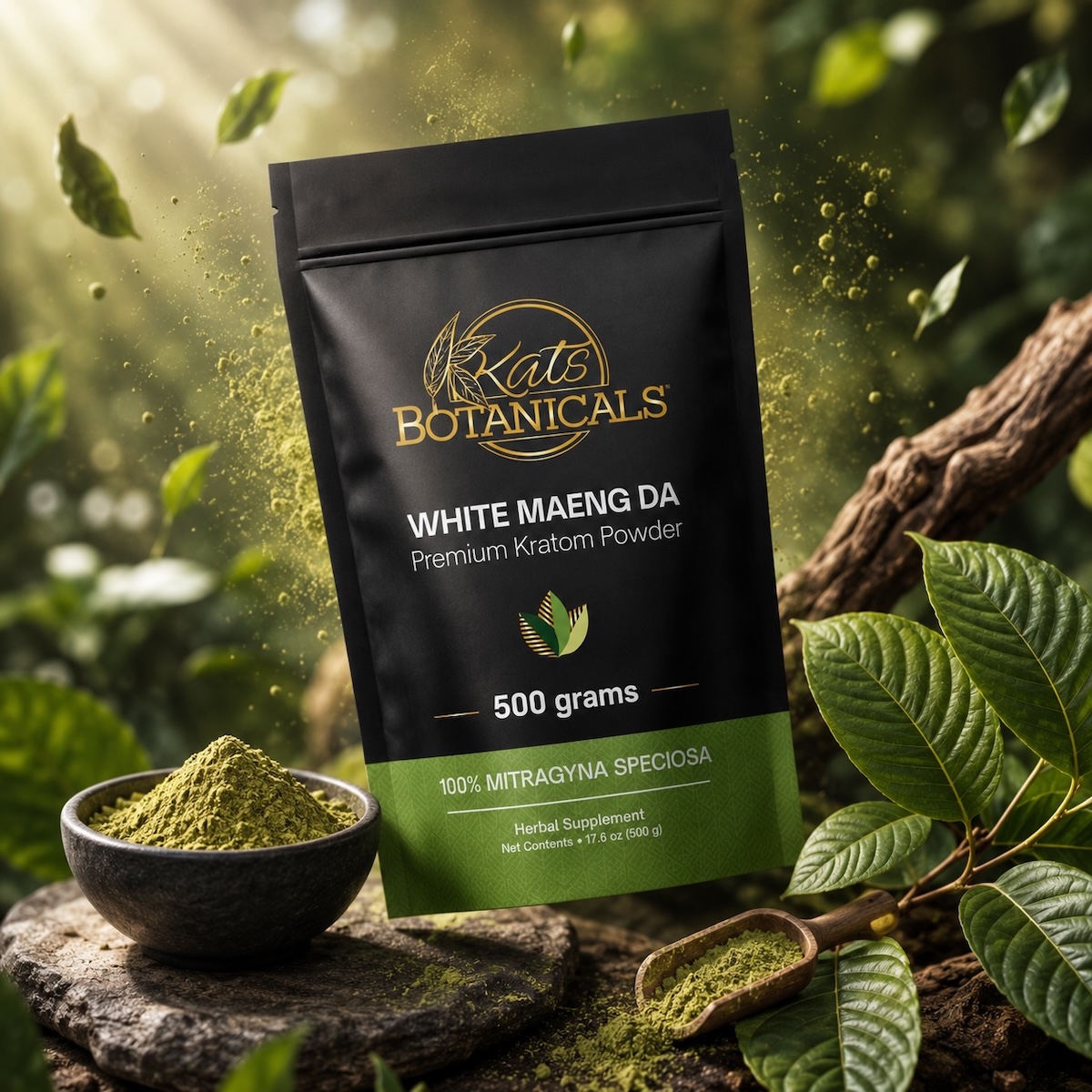 White Maeng Da Kratom Powder
