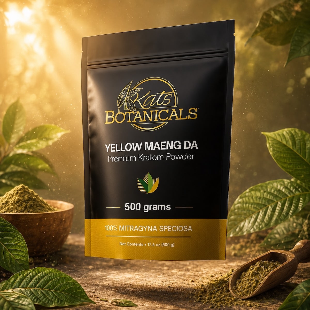 Yellow Maeng Da Kratom Powder