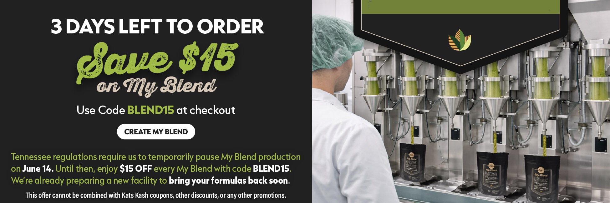 Kats Botanicals - My Blend $15 Off