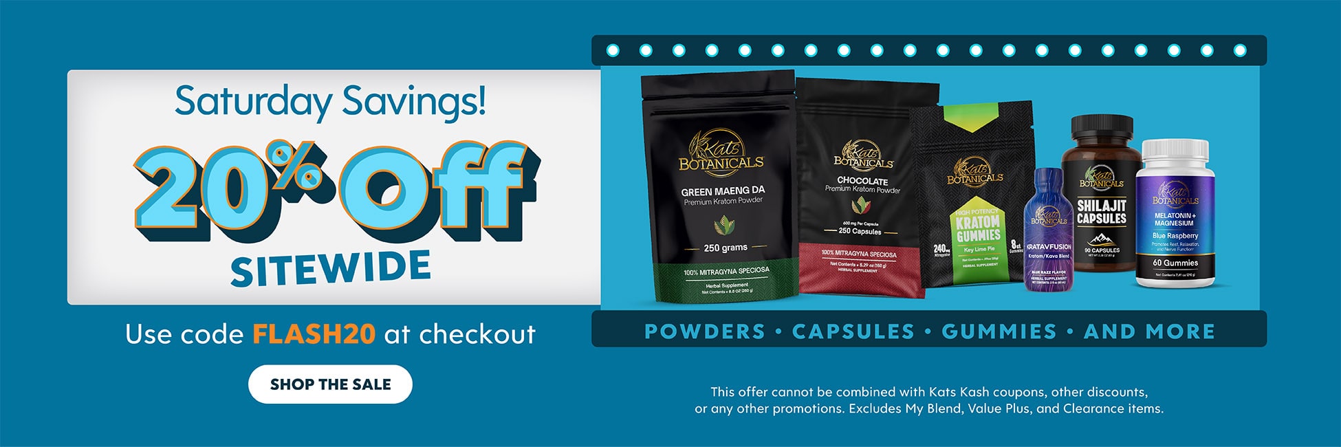 20% off Sitewide Sale - Kats Botanicals