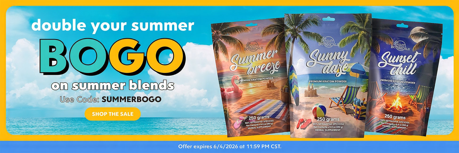 Summer Kratom Sale - Kats Botanicals