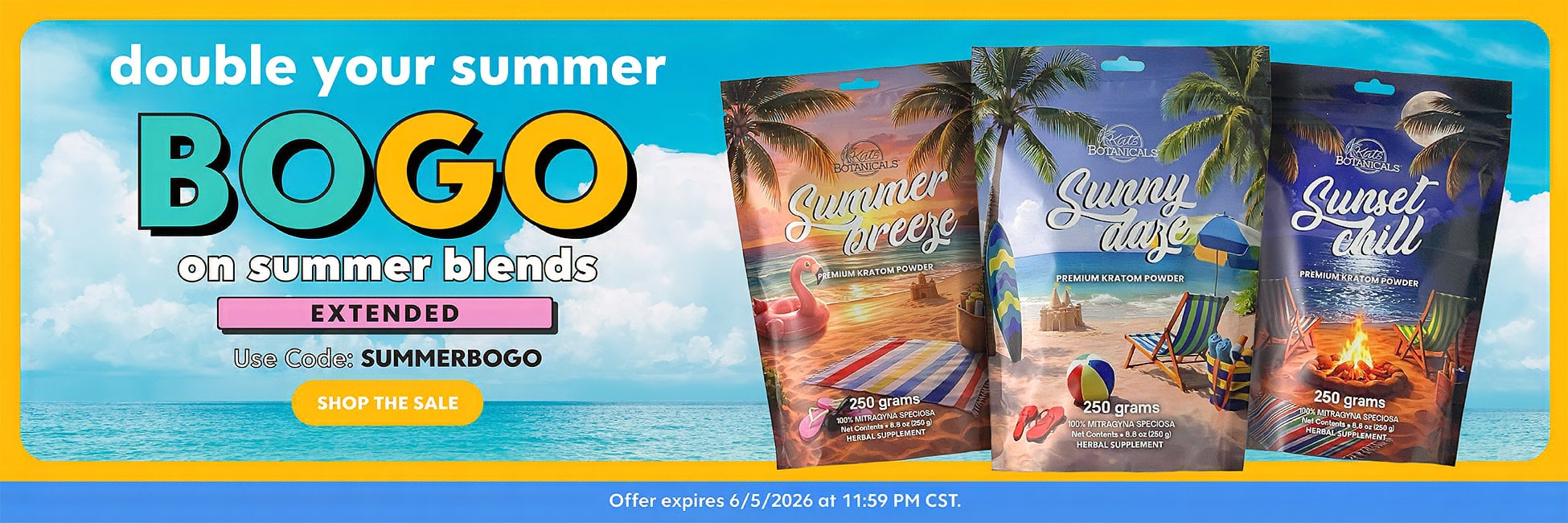 Summer Kratom Sale - Kats Botanicals