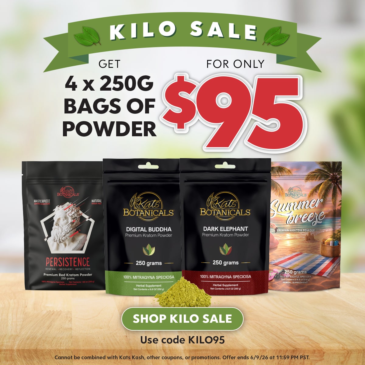 Kats Botanicals - Kratom Powder Sale