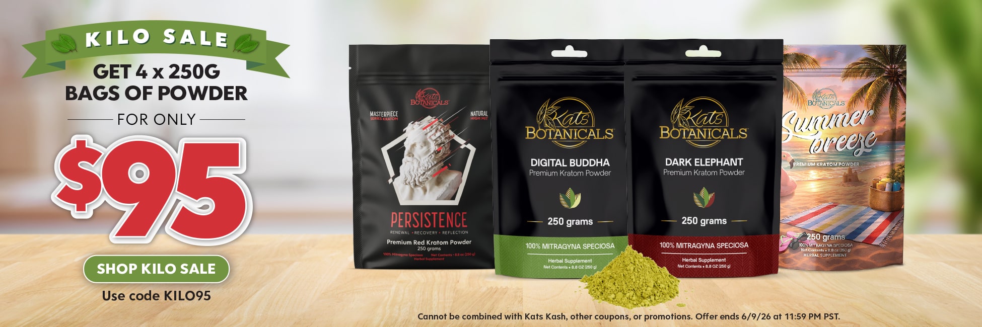 Kats Botanicals - Kratom Powder Sale