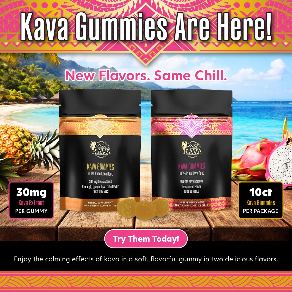Kava Gummies - Kats Botanicals