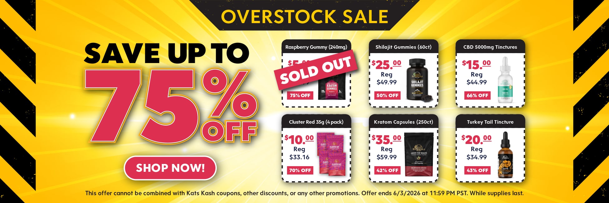 Kats Botanicals - Overstock Sale!