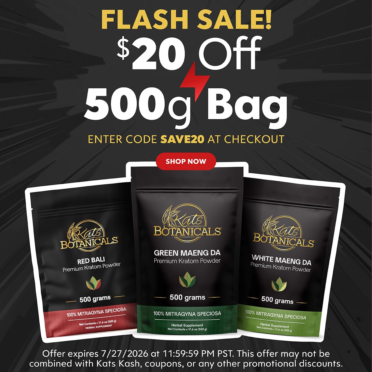 500g Kratom Powder Sale - Kats Botaniclas