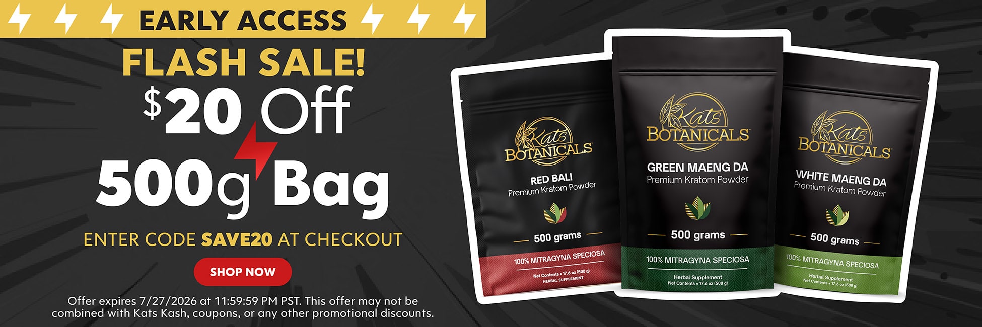500g Kratom Powder Sale - Kats Botaniclas