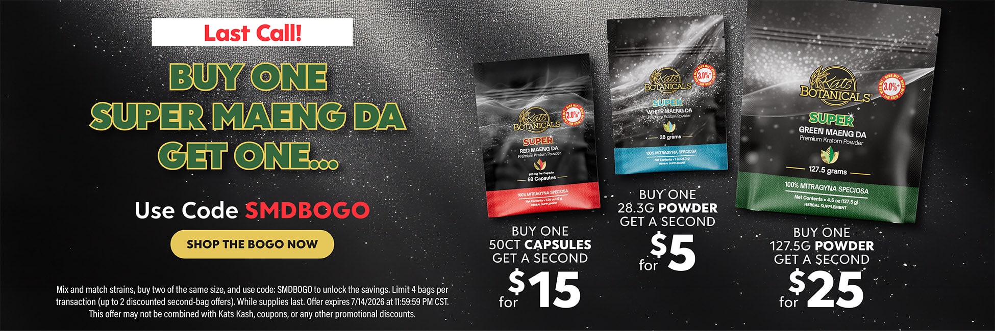 Super Maeng Da Kratom Sale - Kats Botanicals
