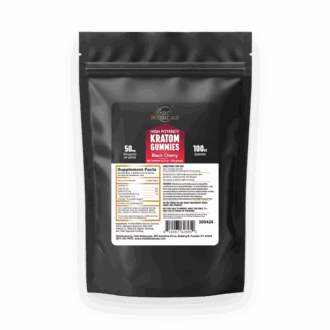 Black Cherry Kratom Gummies Bulk