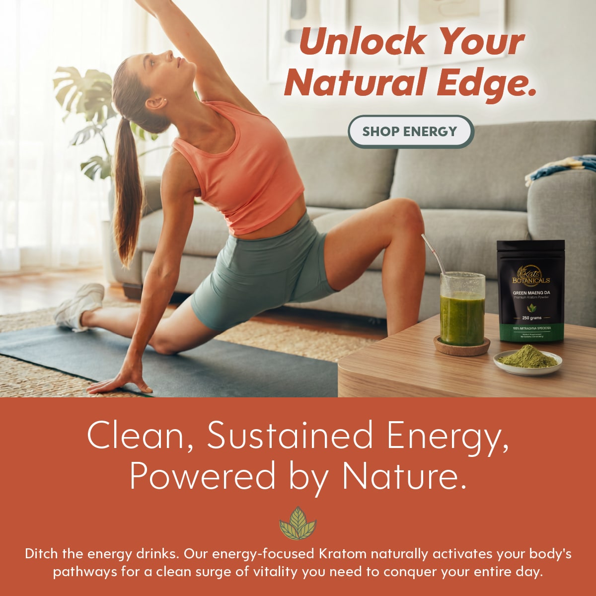 Kats Botanicals - Kratom For Energy