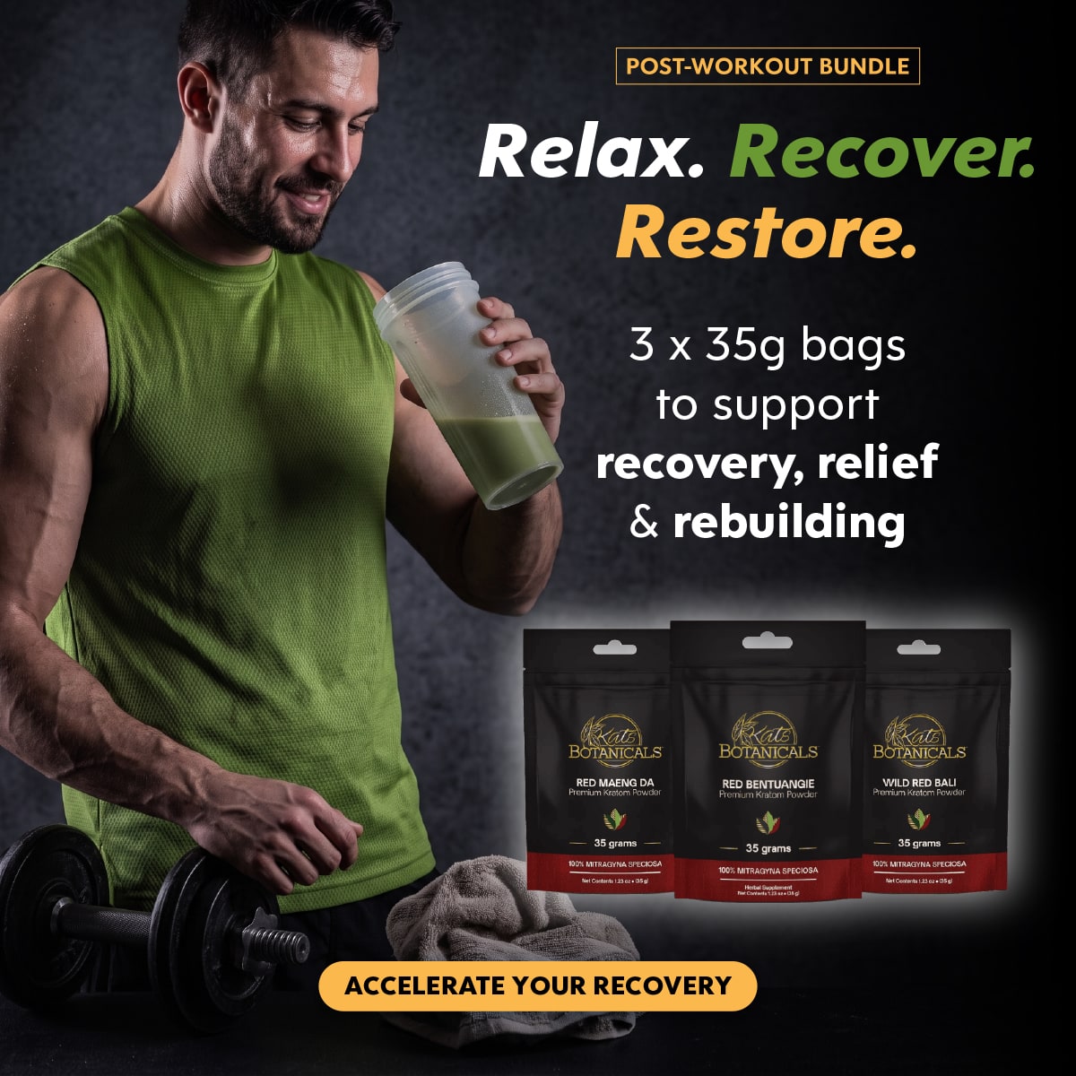 Post Workout Bundle - Kats Botanicals