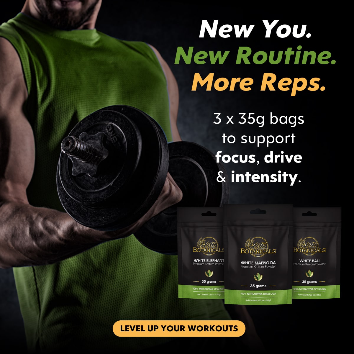 Pre-workout Kratom Bundle - Kats Botanicals