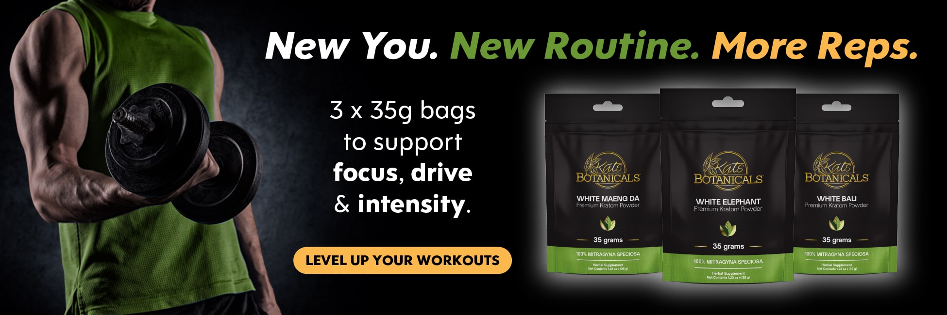 Pre-workout Kratom Bundle - Kats Botanicals