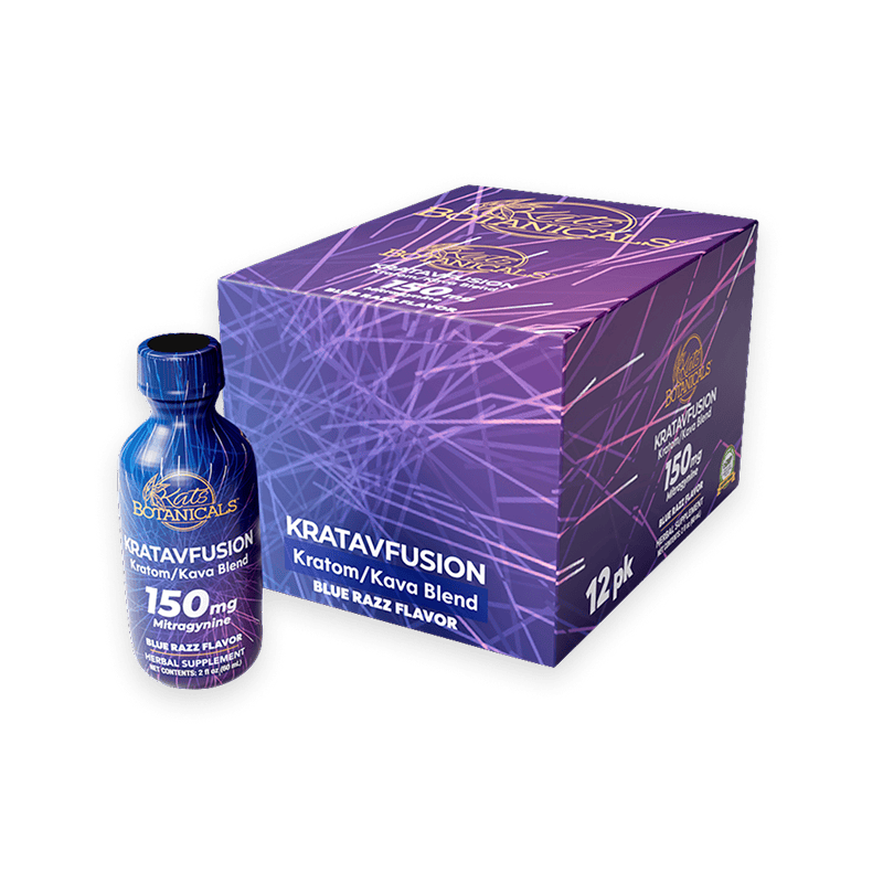 Bulk Kratavfusion Kava Kratom 12 Shot Case