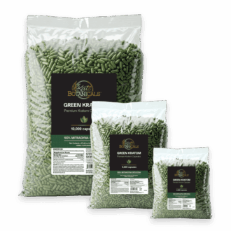 Kats Botanicals - Bulk Green Kratom Capsules