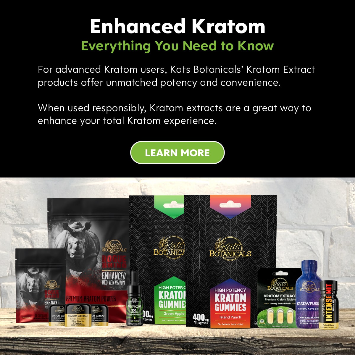 Enhanced Kratom - Kats Botanicals