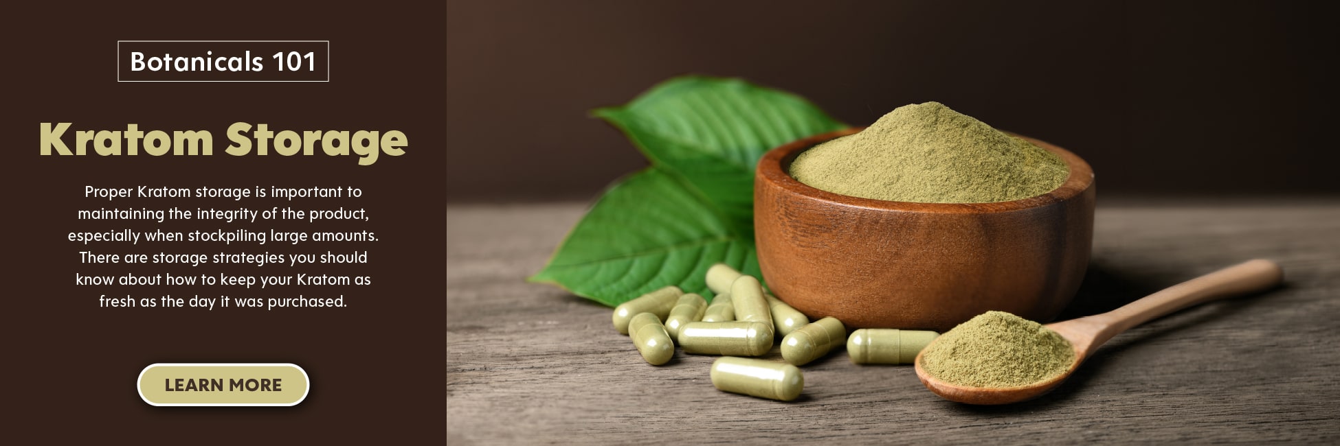 Kratom Storage Tips - Kats Botanicals