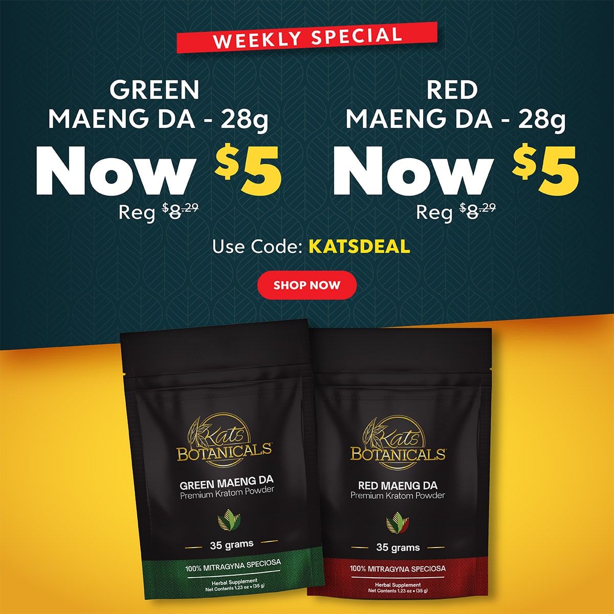 Maeng Da Kratom Sale - 35g