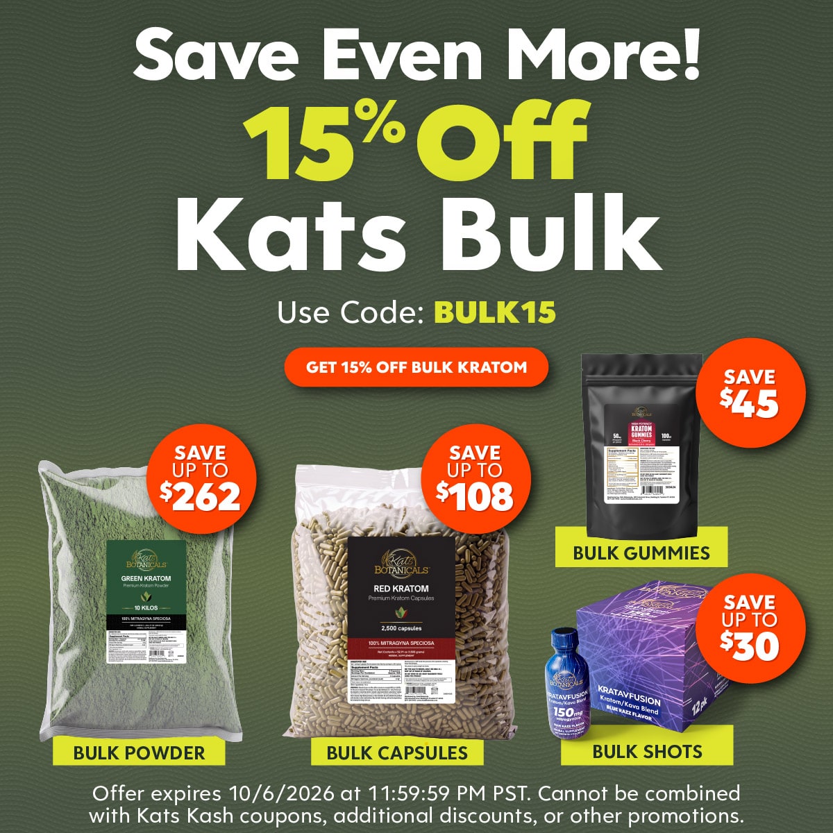 Bulk Kratom Sale - Kats Botanicals