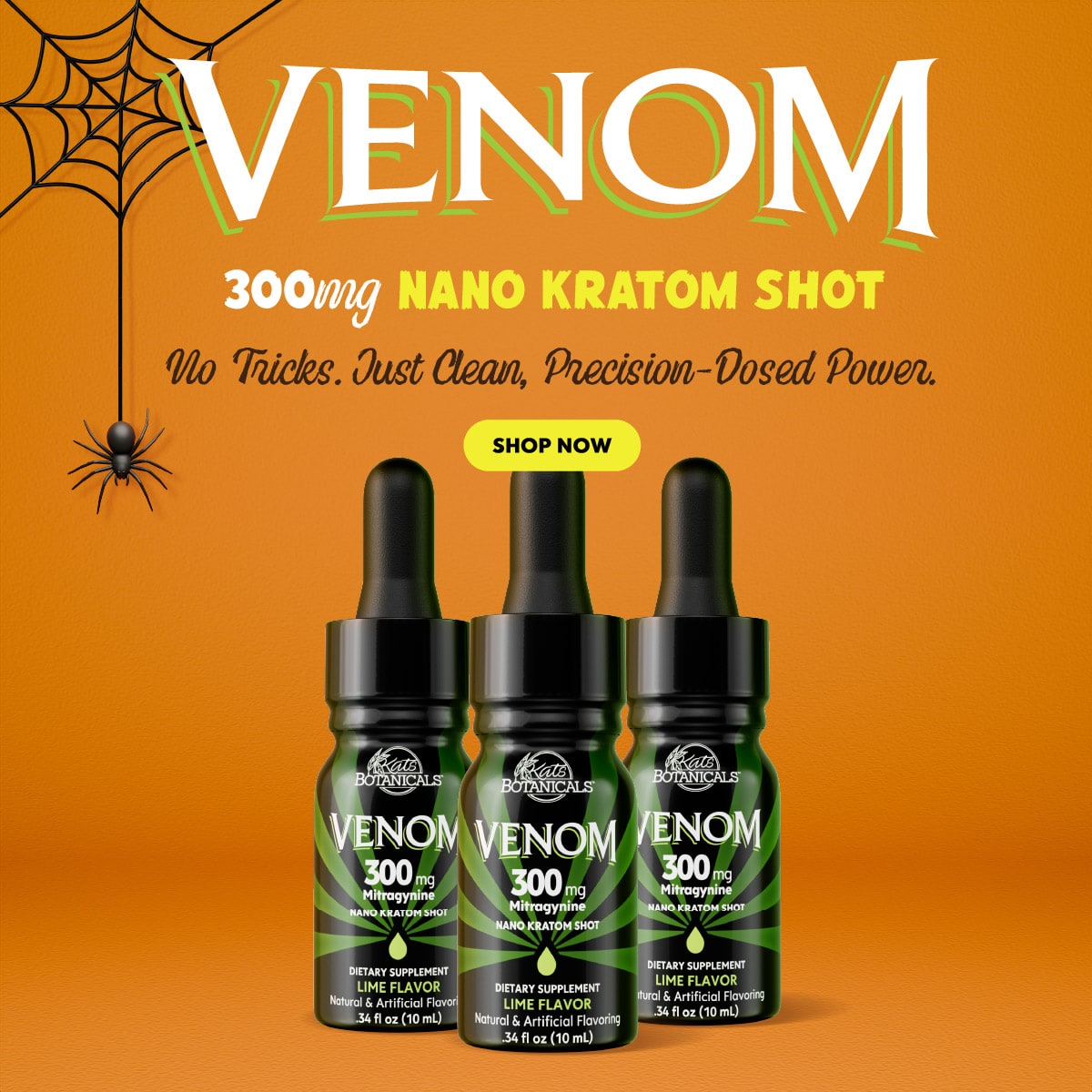 Venom Nano Kratom Shot - Kats Botanicals