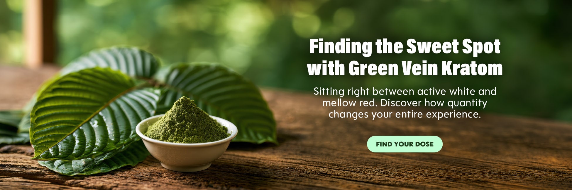 Green Vein Kratom Dosage Guide - Kats Botanicals