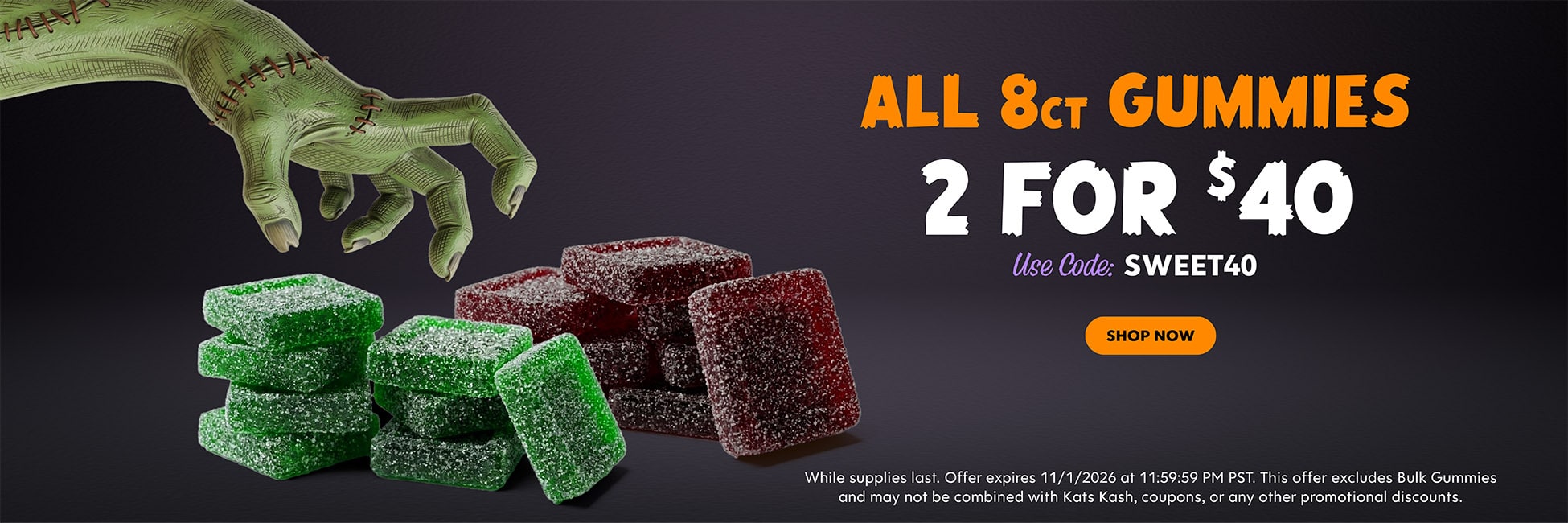 2 for $40 Kratom Gummies - Kats Botanicals