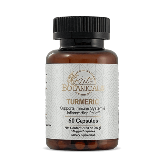 Kats Botanicals Turmeric Capsules 60ct