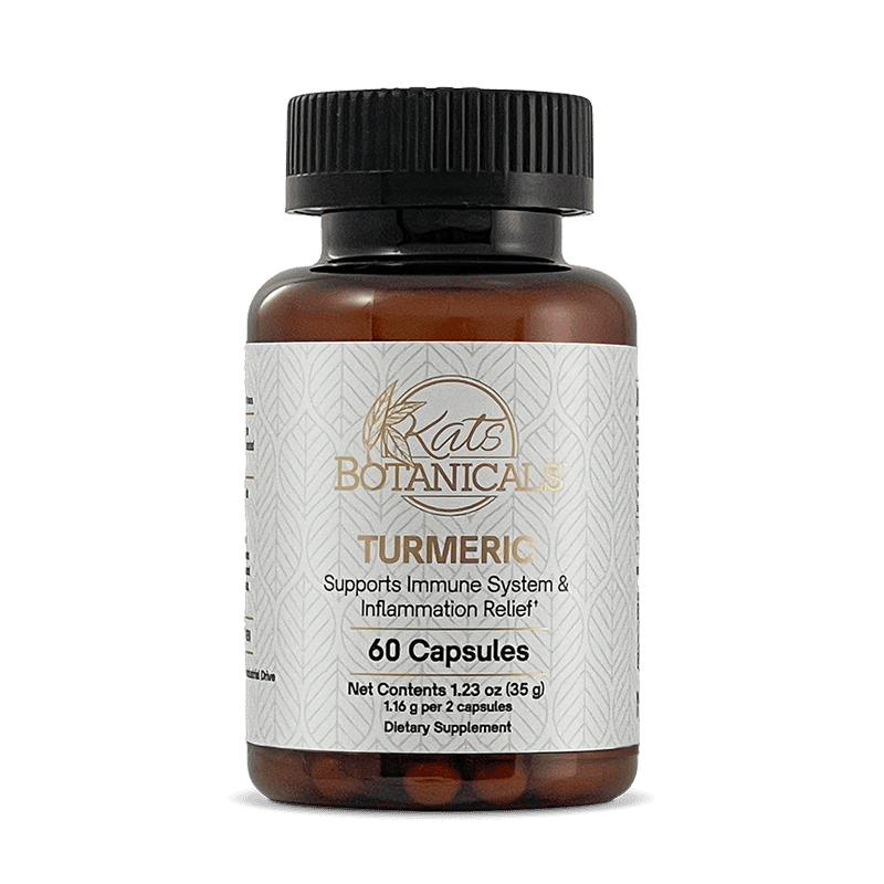 Kats Botanicals Turmeric Capsules 60ct